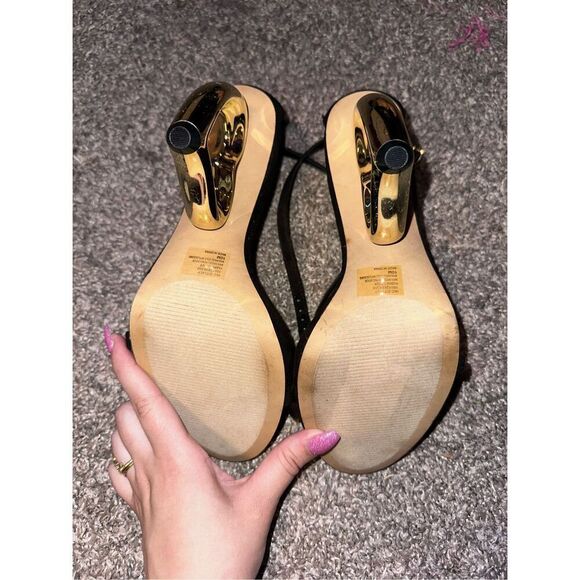 Aminah Abdul Jillil I.N.C Zitaly Heart Heels - Picture 3 of 5